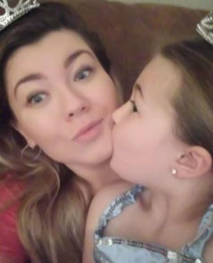 Amber Portwood shared a picture with young Leah Leann Shirley on her birthday.